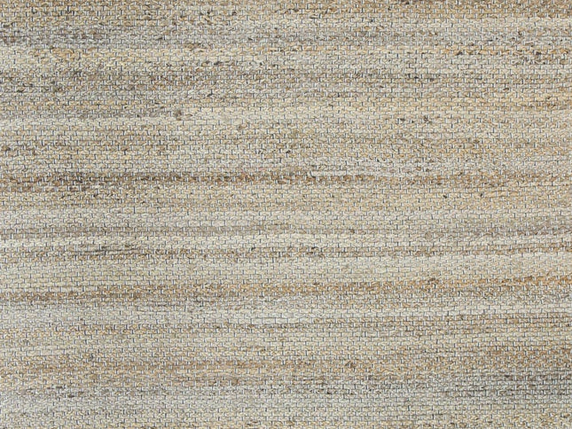 Taj Grey Natural Basket Weave Jute Rug