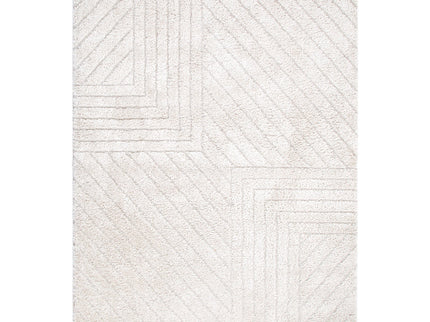 Tender Modern Beige Shag Rug
