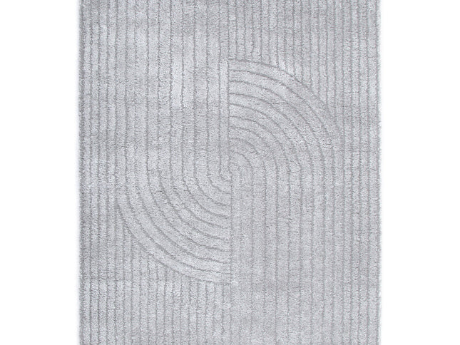 Tender Dior Silver Shag Rug