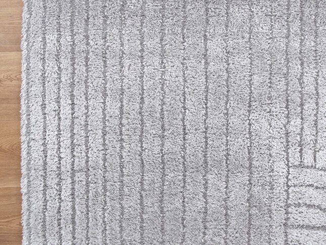 Tender Dior Silver Shag Rug