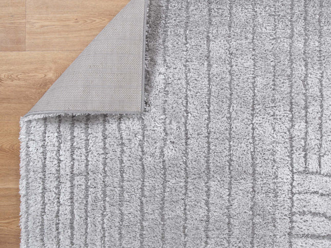 Tender Dior Silver Shag Rug