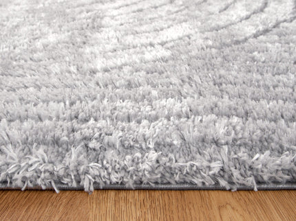 Tender Dior Silver Shag Rug