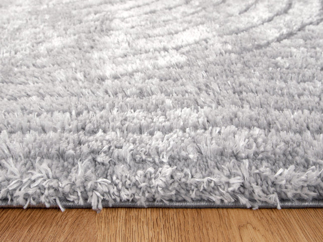 Tender Dior Silver Shag Rug