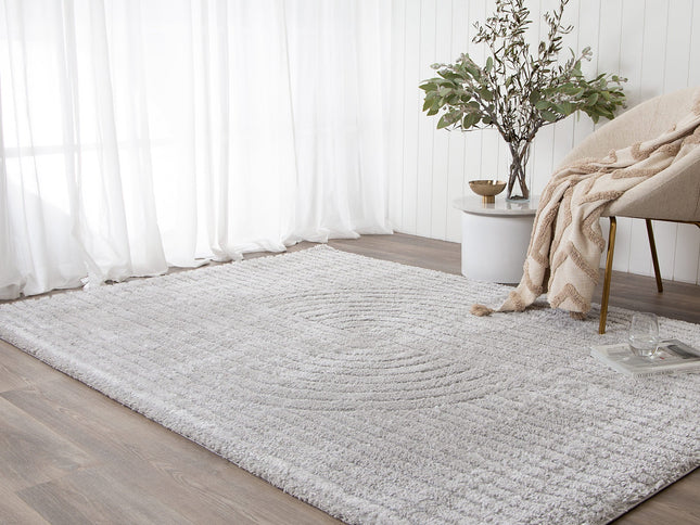 Tender Dior Silver Shag Rug