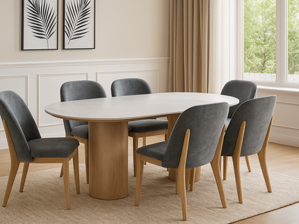 Torin 7Pce Dining Set - 179cm