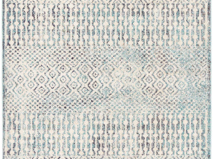 Tulin Incan Blue Tribal Rug
