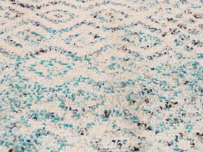 Tulin Incan Blue Tribal Rug