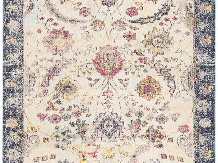 Tulin Royal Cream & Navy Transitional Rug