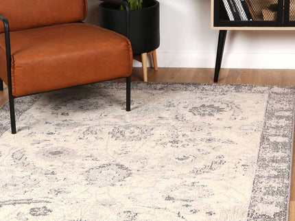 Tulin Warm Cream & Grey Transitional Rug