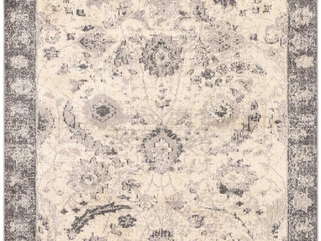 Tulin Warm Cream & Grey Transitional Rug