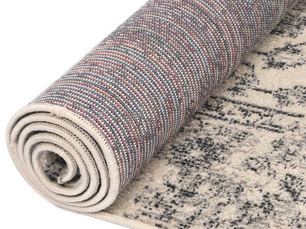 Tulin Rustic Cream & Grey Transitional Rug