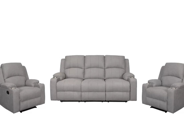 Titan 3+1+1 Manual Recliner - Fifty Shades