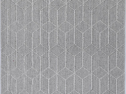 Vanuatu Totori Ash Geometric Flatweave Rug