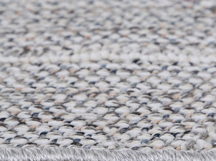 Vanuatu Totori Ash Geometric Flatweave Rug
