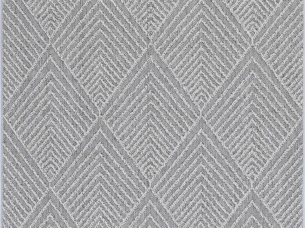 Vanuatu Menapi Ash Geometric Flatweave Rug