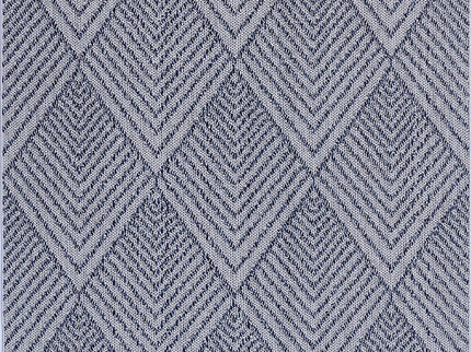 Vanuatu Naka Charcoal Geometric Flatweave Rug