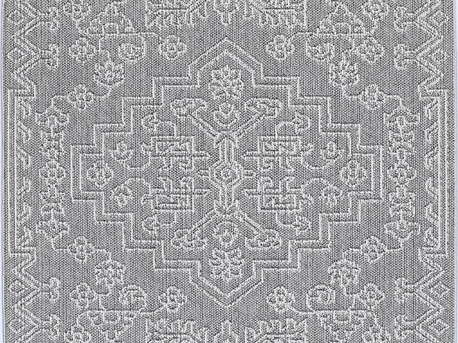 Vanuatu Bule Ash Tribal Flatweave Rug