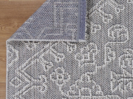 Vanuatu Bule Ash Tribal Flatweave Rug