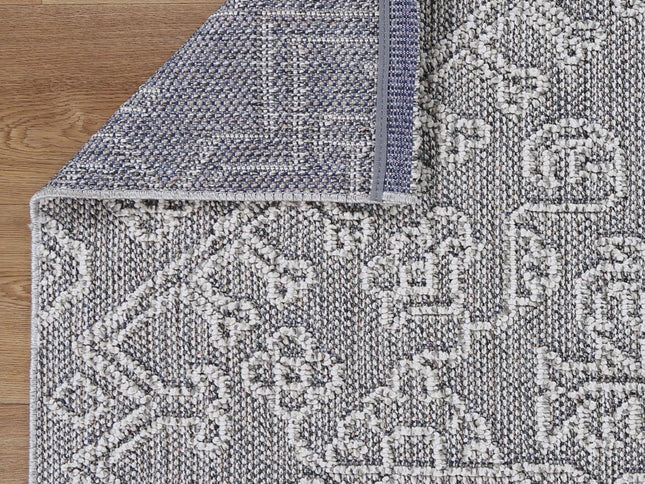 Vanuatu Bule Ash Tribal Flatweave Rug