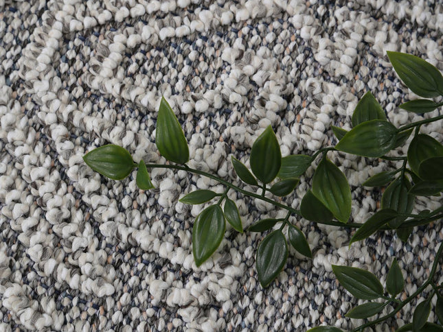 Vanuatu Bule Ash Tribal Flatweave Rug