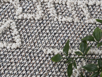 Vanuatu Kaua Ash Tribal Flatweave Rug