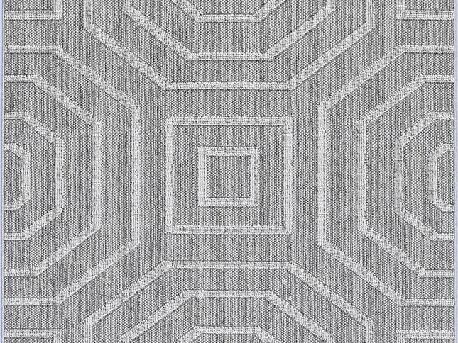 Vanuatu Suri Ash Geometric Flatweave Rug