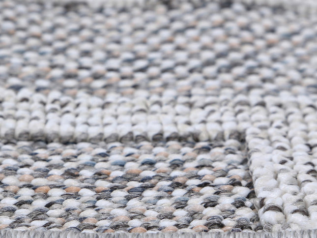 Vanuatu Suri Ash Geometric Flatweave Rug