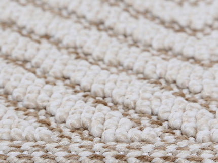 Vanuatu Wickham Beige Geometric Flatweave Rug
