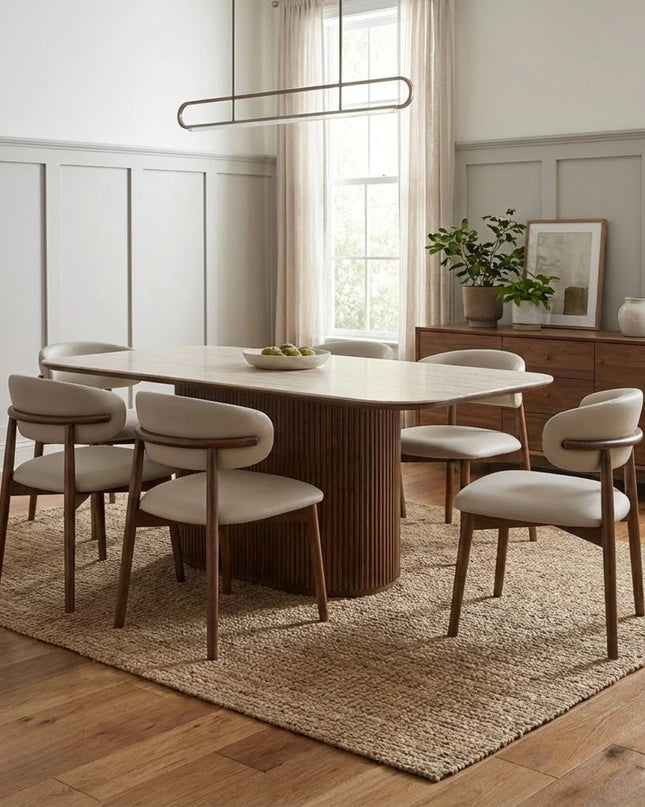 Vaucluse 7Pce Dining Set/ PEDRO CHAIRS