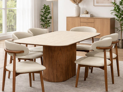 Vaucluse 7Pce Dining Set/ PEDRO CHAIRS