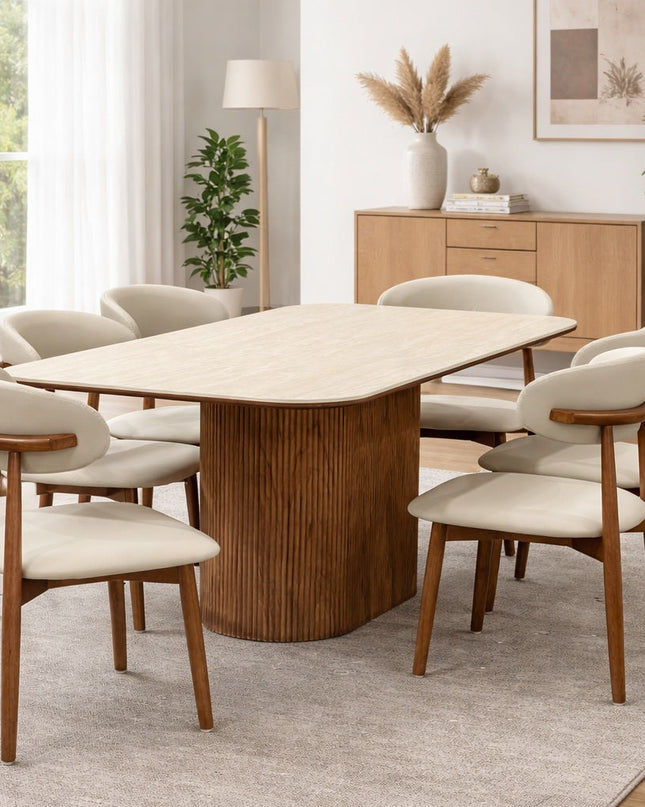 Vaucluse 7Pce Dining Set/ PEDRO CHAIRS