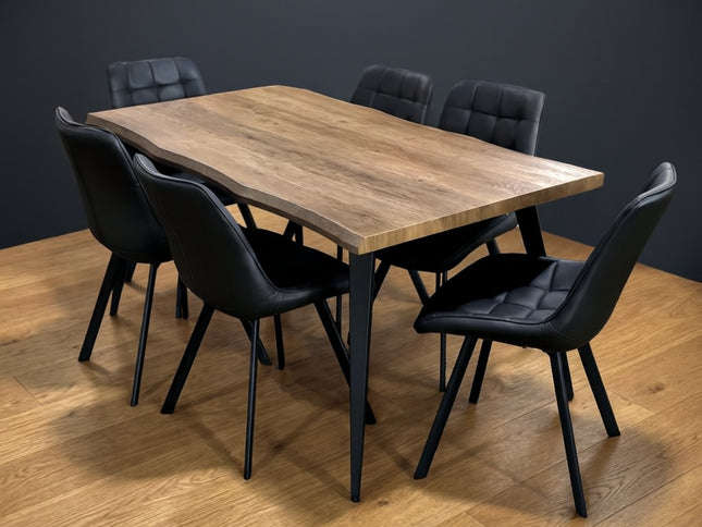 Vienna - 160cm w/ Forest Black Chair