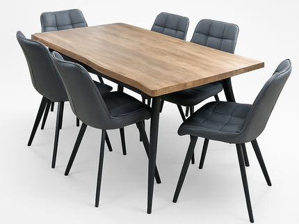 Vienna - 180cm w/ Forest Grey Chair