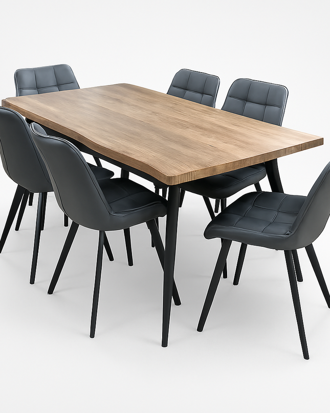 Vienna - 180cm w/ Forest Grey Chair