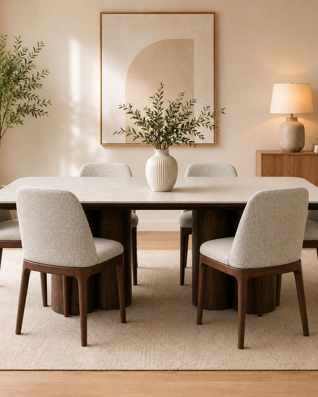 Weston 7Pce Dining Set with Hume Chair