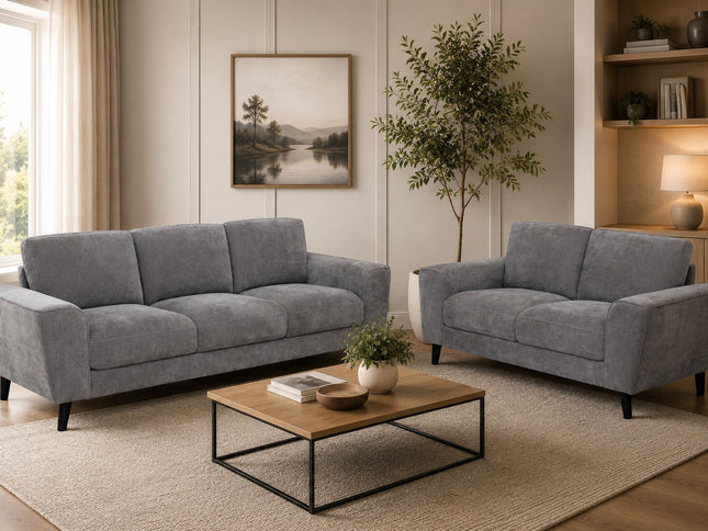 Bondi 3+2 Seater - Licorice