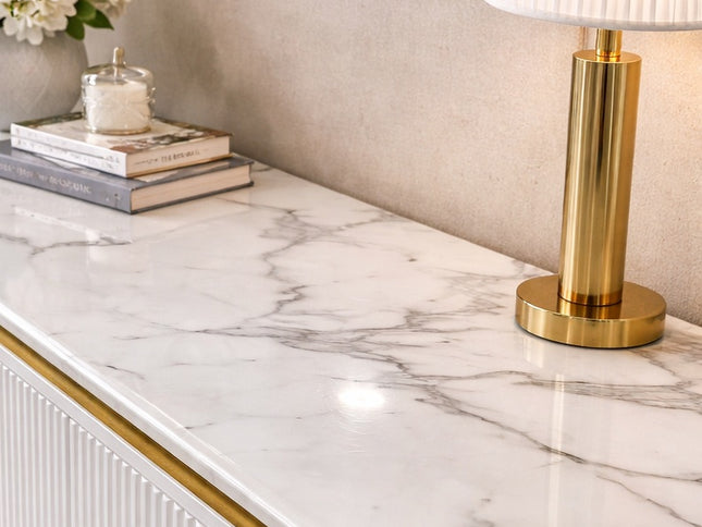 Alisa Buffet Table - White