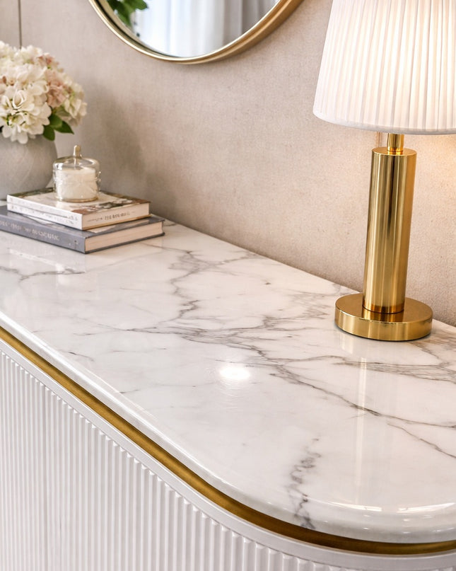 Alisa Buffet Table - White
