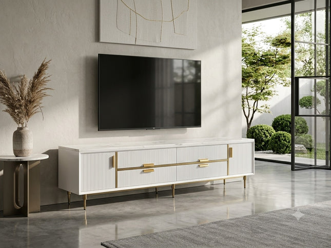 Alisa TV Unit - White