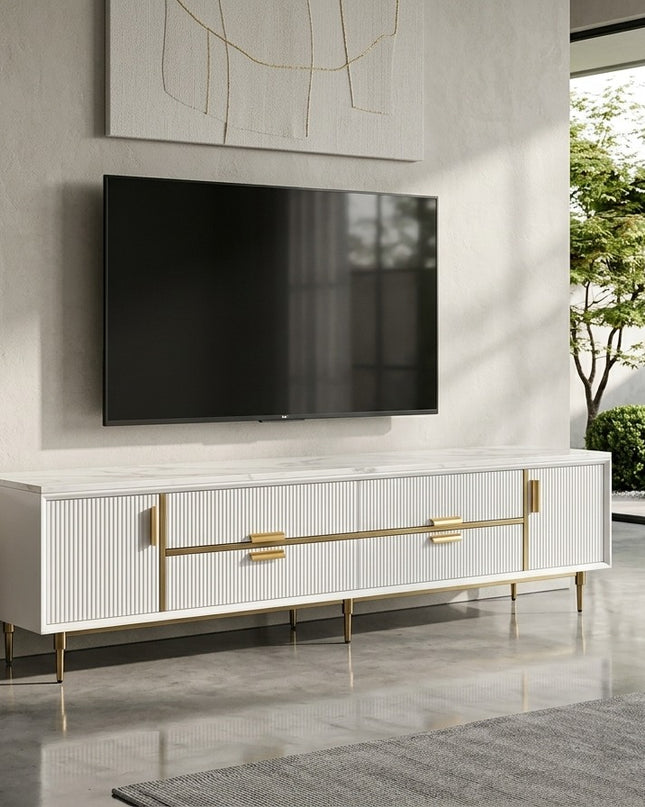 Alisa TV Unit - White