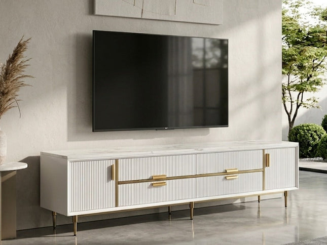 Alisa TV Unit - White