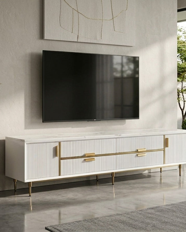 Alisa TV Unit - White