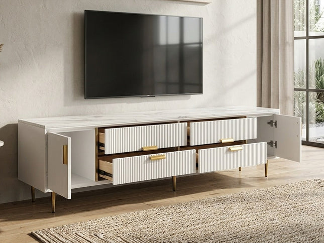 Alisa TV Unit - White