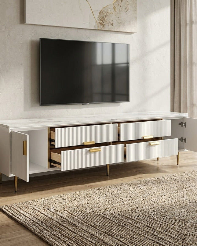Alisa TV Unit - White