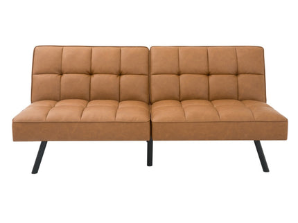 Ashley 3 Seater Futon Sofa Bed - Tan