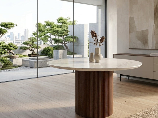Aspen 1.2m Round Dining Table