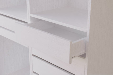 Botany 5 Drawer Shelves 600 - White
