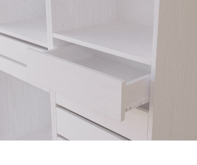 Botany 5 Drawer Shelves 600 - White