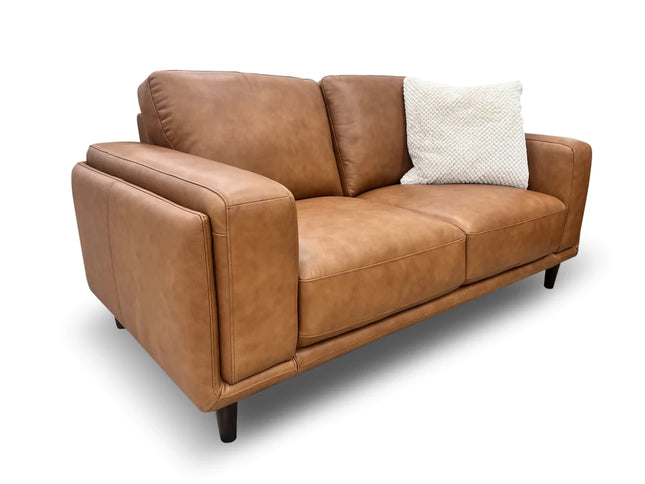 Brady 3+2 Seater - Chestnut (Leather)