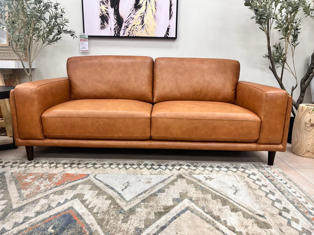 Brady 3+2 Seater - Chestnut (Leather)